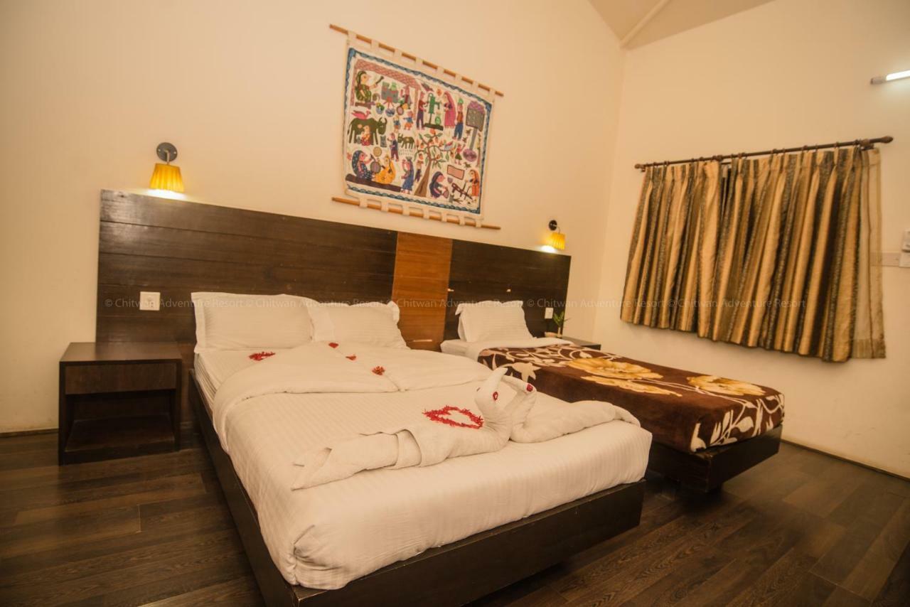 Chitwan Adventure Resort Sauraha Dış mekan fotoğraf