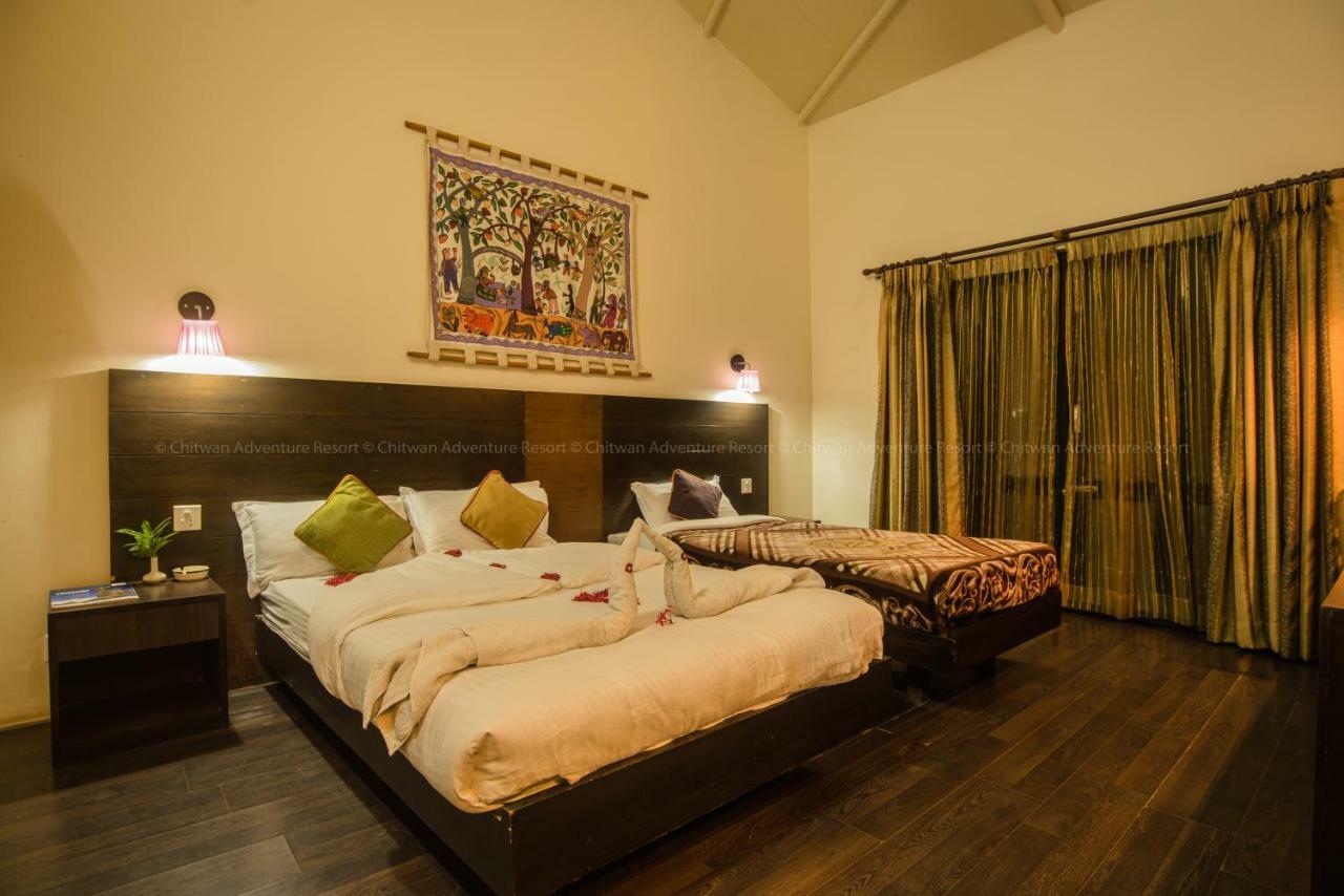 Chitwan Adventure Resort Sauraha Dış mekan fotoğraf