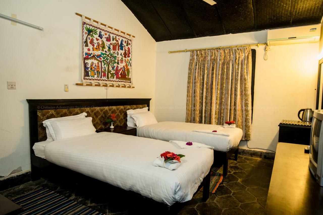 Chitwan Adventure Resort Sauraha Dış mekan fotoğraf