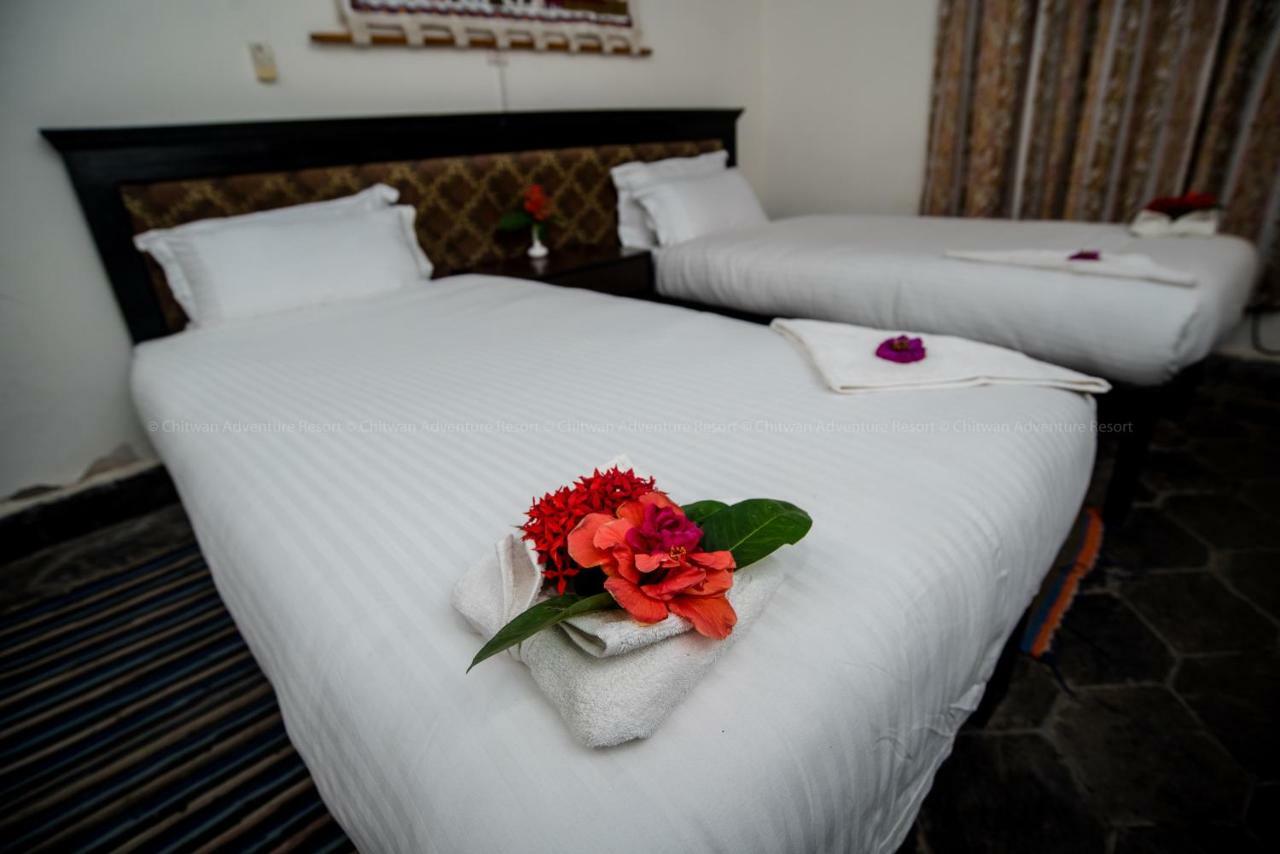 Chitwan Adventure Resort Sauraha Dış mekan fotoğraf